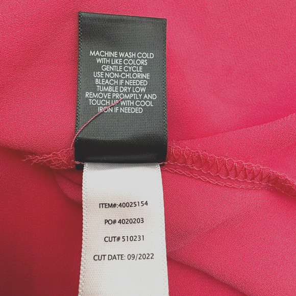 TORRID Size 4X Pink Chiffon Swing Cami Tank Top Adjustable‎ Straps Lightweight - Picture 6 of 8